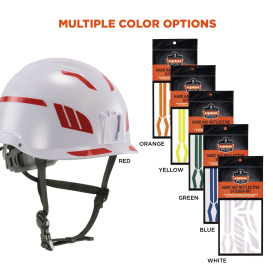Ergodyne Skullerz 8961 Reflective Hard Hat and Safety Helmet Sticker Kit - Red