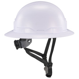 Ergodyne Skullerz 8963 Type II Class E Full Brim Safety Helmet with Mips - Ratchet Suspension - White