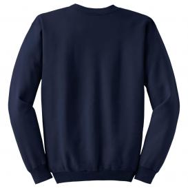 Hanes F260 Ultimate Cotton Crewneck Sweatshirt - Navy