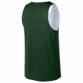 Sport-Tek ST551 PosiCharge Competitor Rev Tank - Forest Green/White