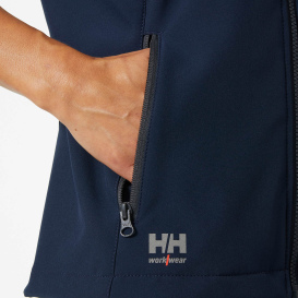 Helly Hansen 74242 Women's Manchester 2.0 Zip In Softshell Vest - Navy