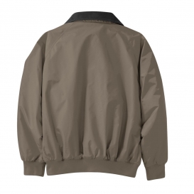 Port Authority J754 Challenger Jacket - Khaki/True Black | Full Source