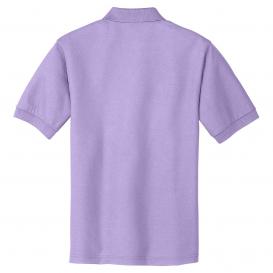 Port Authority K500ES Extended Size Silk Touch Polo - Bright Lavender