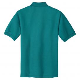 Port Authority K500ES Extended Size Silk Touch Polo - Teal Green