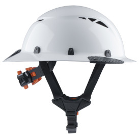LIFT Safety HT2F-26WG DAX T2 Full Brim Hard Hat w/Twiceme - Ratchet Suspension - White