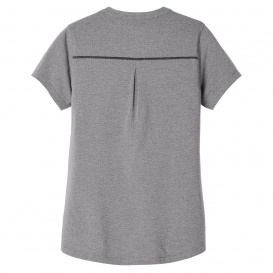 OGIO LOG136 Ladies Tread Henley - Grey Heather