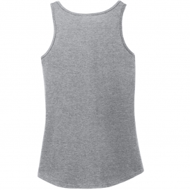 Port & Company LPC54TT Ladies Core Cotton Tank Top - Athletic Heather ...