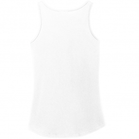 Port & Company LPC54TT Ladies Core Cotton Tank Top - White | Full Source