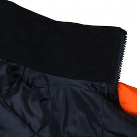 MCR Safety VBBQCL3O Type R Class 3 Value Bomber Jacket - Orange