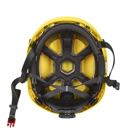 MSA 10242637 V-Gard H2 Safety Helmet - Ratchet Suspension - Yellow