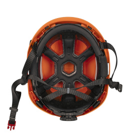 MSA 10242807 V-Gard H2 Vented Safety Helmet - Ratchet Suspension - Orange