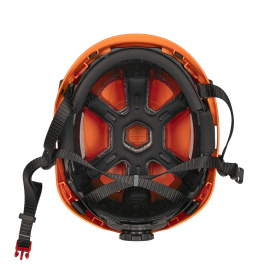 MSA 10242810 V-Gard H2 Safety Helmet - Ratchet Suspension - Orange
