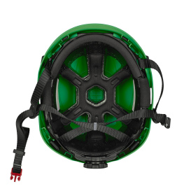 MSA 10242812 V-Gard H2 Safety Helmet - Ratchet Suspension - Green