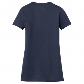 New Era LNEA101 Ladies Heritage Blend V-Neck Tee - True Navy