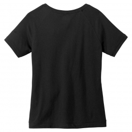New Era LNEA133 Ladies Tri-Blend Performance Cinch Tee - Black Solid