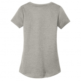 New Era LNEA200 Ladies Series Performance Scoop Tee - Rainstorm Grey