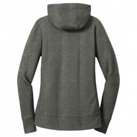 New Era LNEA502 Ladies French Terry Full-Zip Hoodie - Black Twist