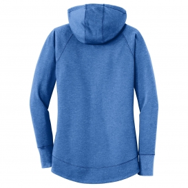 New Era LNEA510 Ladies Tri-Blend Fleece Pullover Hoodie - Royal Heather