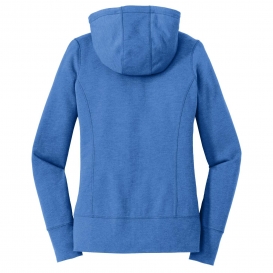 New Era LNEA511 Ladies Tri-Blend Fleece Full-Zip Hoodie - Royal Heather