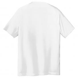 New Era NEA200 Series Performance Crew Tee - White Solid