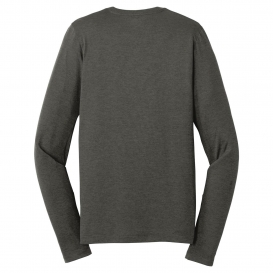 New Era NEA201 Series Performance Long Sleeve Crew Tee - Graphite