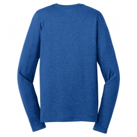 New Era NEA201 Series Performance Long Sleeve Crew Tee - Royal