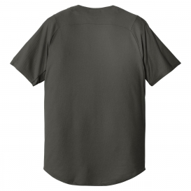 New Era NEA220 Diamond Era Full-Button Jersey - Graphite