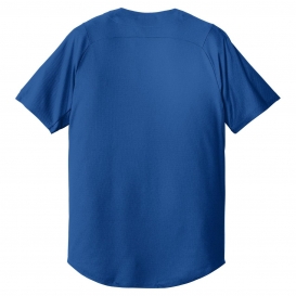 New Era NEA220 Diamond Era Full-Button Jersey - Royal