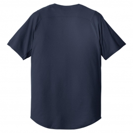 New Era NEA220 Diamond Era Full-Button Jersey - True Navy