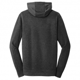 New Era NEA510 Tri-Blend Fleece Pullover Hoodie - Black Heather