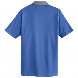 Nike 779798 Dri-FIT Heather Pique Modern Fit Polo - Blue Heather