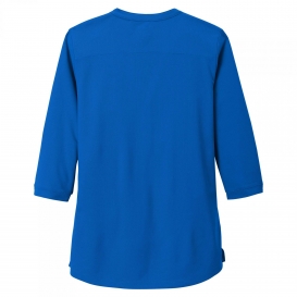 OGIO LOG104 Ladies Jewel Henley - Electric Blue