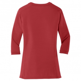OGIO LOG132 Ladies Fuse Henley - Signal Red