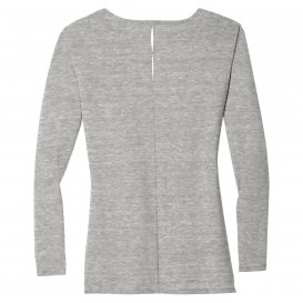 OGIO LOG802 Ladies Luuma Long Sleeve Tunic - Petrol Grey Heather