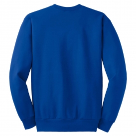 Hanes P160 EcoSmart Crewneck Sweatshirt - Deep Royal | Full Source