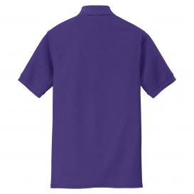 Port & Company KP155 Core Blend Pique Polo - Purple
