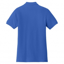 Port & Company LKP1500 Ladies Combed Ring Spun Pique Polo - Royal