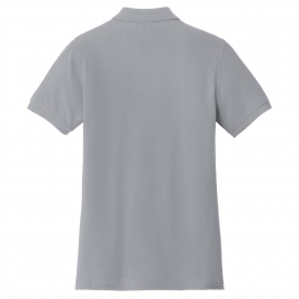 Port & Company LKP1500 Ladies Combed Ring Spun Pique Polo - Silver