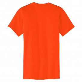 Port & Company PC55P Core Blend Pocket Tee - Safety Orange | Full Source