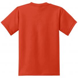 Port & Company PC55Y Youth Core Blend Tee - Orange