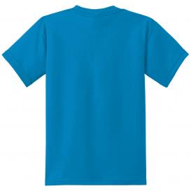 Port & Company PC55Y Youth Core Blend Tee - Sapphire