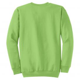 Port & Company PC78 Core Fleece Crewneck Sweatshirt - Lime