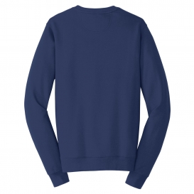Port & Company PC850 Fan Favorite Fleece Crewneck Sweatshirt - Team Navy
