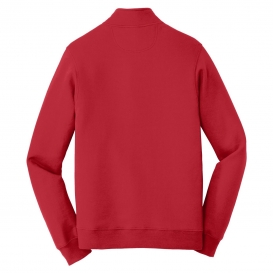Port & Company PC850Q Fan Favorite Fleece 1/4-Zip Pullover Sweatshirt ...