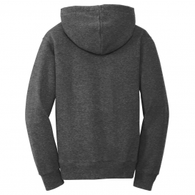 Port & Company PC850YH Youth Fan Favorite Fleece Pullover Hooded Sweatshirt - Dark Heather Grey