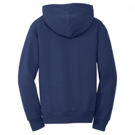 Port & Company PC850YH Youth Fan Favorite Fleece Pullover Hooded Sweatshirt - Team Navy