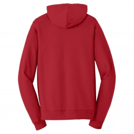 Port & Company PC850ZH Fan Favorite Fleece Full-Zip Hooded Sweatshirt - Team Cardinal