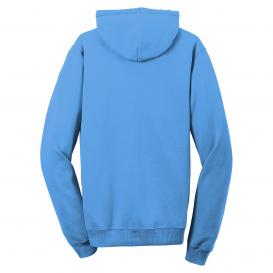 Port & Company PC098H Beach Wash Garment-Dyed Pullover Hooded Sweatshirt - Blue Moon