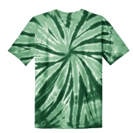 Port & Company PC147Y Youth Tie-Dye Tee - Forest Green