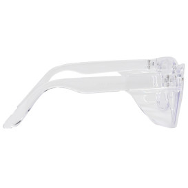 Bouton 250-170-0122 Commuter Bifocal Auto Focus Readers Safety Glasses - Clear Frame - Clear Anti-fog Lens